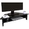 Victor Technology Monitor Stand, Corner Shelf, 27"x1-1/2"x6-1/2", Black VCTDC050 - alternate 7